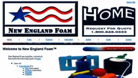 What Newenglandfoam.com website looked like in 2017 (6 years ago)