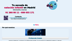 What Natacioninfantilmadrid.es website looked like in 2017 (6 years ago)