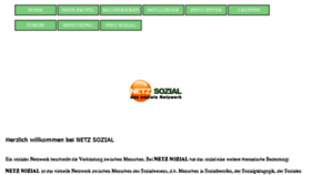 What Netz-sozial.de website looked like in 2017 (6 years ago)
