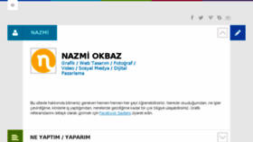 What Nazmi.info website looked like in 2017 (6 years ago)