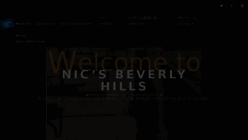 What Nicsbeverlyhills.com website looked like in 2017 (6 years ago)