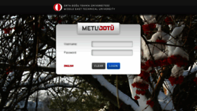 What Netregister.metu.edu.tr website looked like in 2017 (6 years ago)