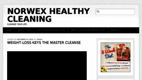 What Norwex-healthy-cleaning.com website looked like in 2017 (6 years ago)