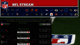 What Nfllives.net website looked like in 2017 (6 years ago)