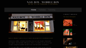 What Nail-box.co.uk website looked like in 2017 (6 years ago)