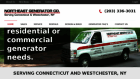 What Northeastgenerator.com website looked like in 2017 (6 years ago)