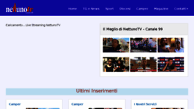 What Nettunotv.tv website looked like in 2017 (6 years ago)