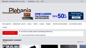 What Nowoczesnaplebania.pl website looked like in 2017 (6 years ago)