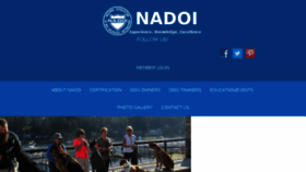 What Nadoi.org website looked like in 2017 (6 years ago)