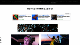 What Noncontofinoadieci.com website looked like in 2017 (6 years ago)