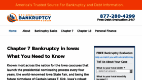What Natlbankruptcy.com website looked like in 2017 (6 years ago)