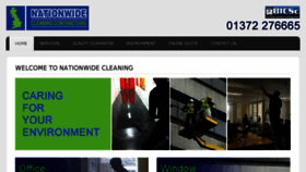 What Nationwide-cleaning.co.uk website looked like in 2017 (6 years ago)