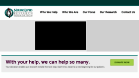 What Neurolipid.org website looked like in 2017 (7 years ago)