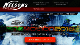 What Nelsonsspeedshop.com website looked like in 2017 (6 years ago)