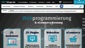 What Netzdinge.de website looked like in 2017 (6 years ago)