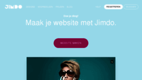 What Nl.jimdo.com website looked like in 2017 (6 years ago)