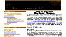 What Newjerseymassage.com website looked like in 2017 (6 years ago)
