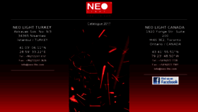 What Neo-lite.com website looked like in 2017 (8 years ago)
