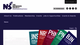 What Nutritionsociety.org website looked like in 2017 (6 years ago)