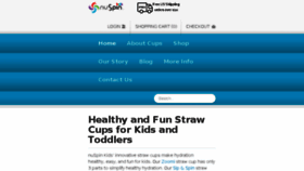What Nuspinkids.com website looked like in 2017 (6 years ago)