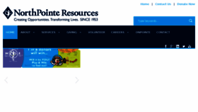 What Northpointeresources.org website looked like in 2017 (6 years ago)