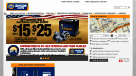 What Napaautocare.com website looked like in 2017 (6 years ago)