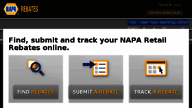 What Naparebates.com website looked like in 2017 (6 years ago)