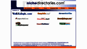 What Nichedirectories.com website looked like in 2017 (6 years ago)
