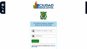 What Nsdelasmercedes.ciudadeducativa.com website looked like in 2017 (6 years ago)