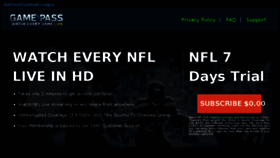 What Nflstreamonline.com website looked like in 2017 (6 years ago)