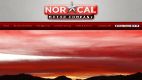 What Norcalmotorcompany.com website looked like in 2017 (6 years ago)