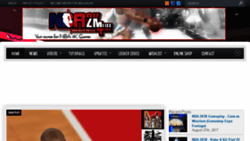 What Nba2k4life.com website looked like in 2017 (6 years ago)