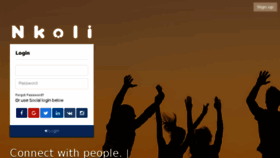 What Nkoli.com website looked like in 2017 (6 years ago)