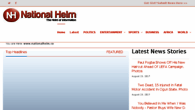 What Nationalhelm.co website looked like in 2017 (6 years ago)