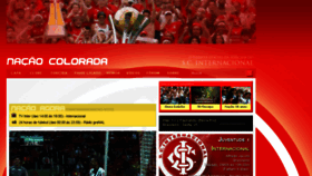 What Nacaocolorada.com.br website looked like in 2017 (6 years ago)