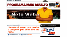 What Netoweba.com.br website looked like in 2017 (6 years ago)