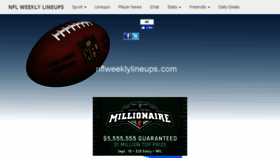 What Nflfantasystats.com website looked like in 2017 (6 years ago)