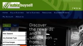 What Nzbizbuysell.co.nz website looked like in 2017 (6 years ago)