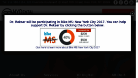 What Nydental.com website looked like in 2017 (6 years ago)