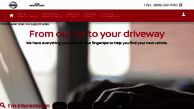 What Nissanofclovis.com website looked like in 2017 (6 years ago)
