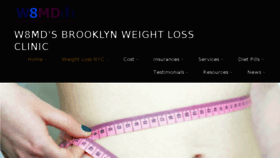 What Nycmedicalweightloss.com website looked like in 2017 (6 years ago)