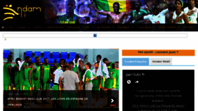 What Ndamli.sn website looked like in 2017 (6 years ago)
