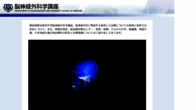 What Neurosurgery.jp website looked like in 2017 (6 years ago)