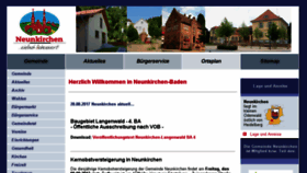 What Neunkirchen-baden.de website looked like in 2017 (6 years ago)