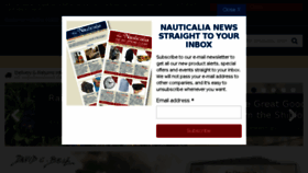 What Nauticalia.com website looked like in 2017 (6 years ago)