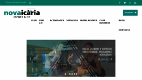 What Novaicaria.com website looked like in 2017 (6 years ago)