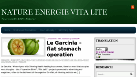 What Nature-energie-vitalite.com website looked like in 2017 (6 years ago)
