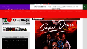 What Naijakings.com website looked like in 2017 (6 years ago)
