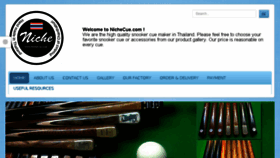 What Nichecue.com website looked like in 2017 (6 years ago)
