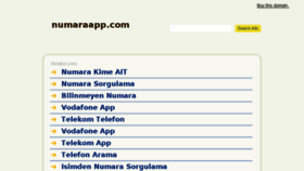 What Numaraapp.com website looked like in 2017 (6 years ago)